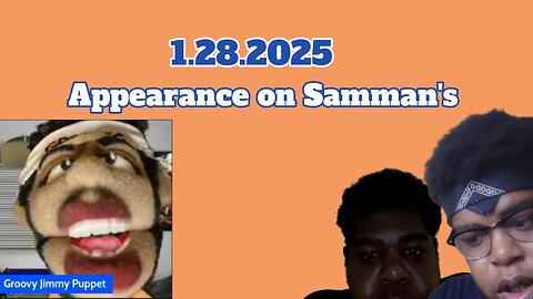 1.28.2025 - Appearance on Samman's panel