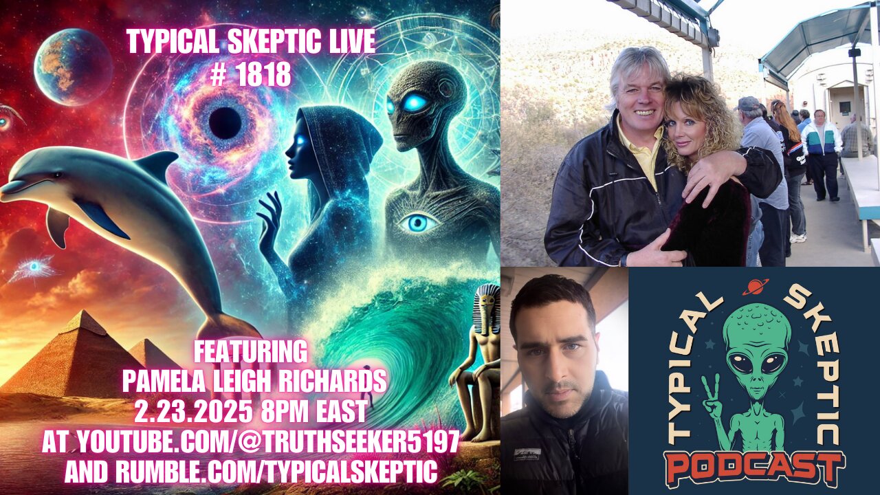 Credo Mutwah , Reptilians, Telepathic Dolphins, David Icke, & 2 NDE's - Pamela Richards - TSP # 1818