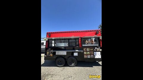 2023 8' x 16' Kitchen Food Concession Trailer with Pro-Fire Suppression for Sale in California!