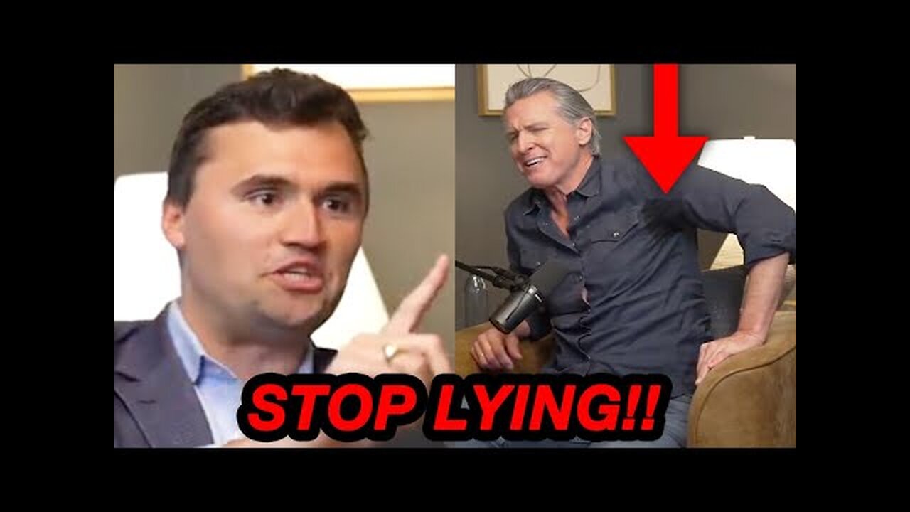 FULL Charlie Kirk + Gavin Newsom VIRAL Interview