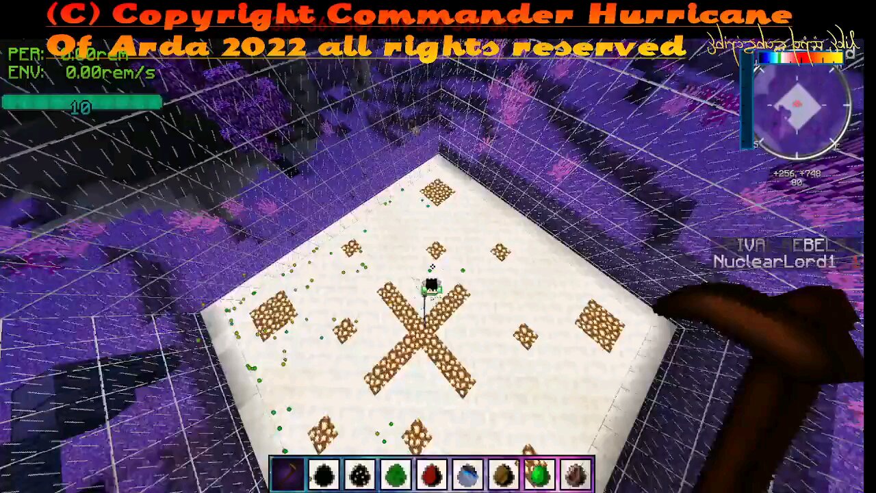 Minecraft mob battle Gabriel vs nightmare