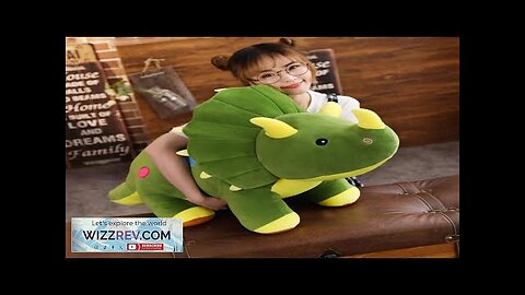 Creative Big Plush Soft Triceratops Stegosaurus Plush Toy Dinosaur Doll Stuffed Toy Review