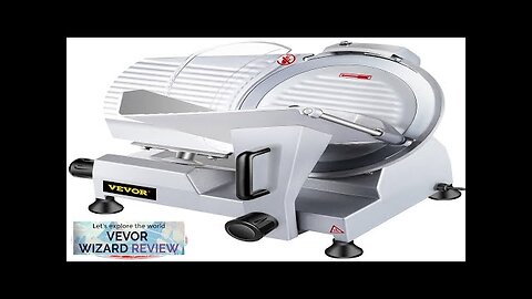 VEVOR Commercial Meat Slicer 10 inch Electric Food Slicer 240W Frozen Meat Review