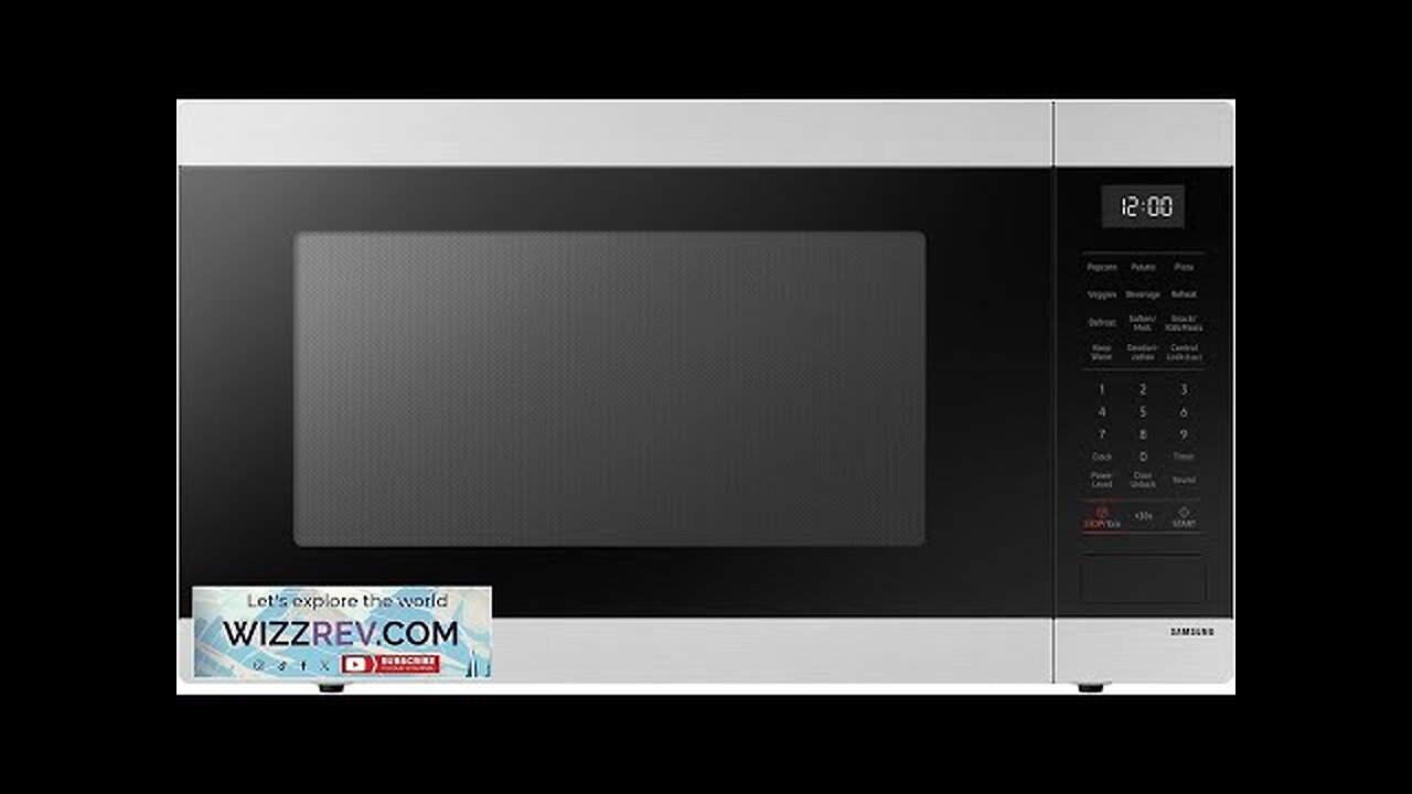 Samsung 1.9 cu. ft Sensor Cooking Stainless Steel MS19DG8500SRAA Countertop Microwave Review