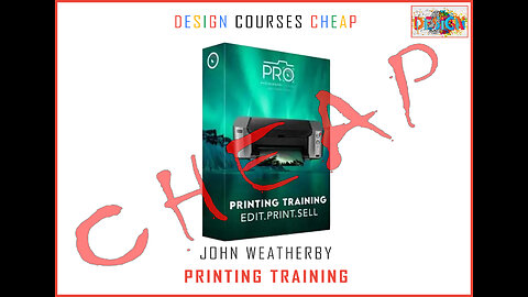 John Weatherby - Printing Training