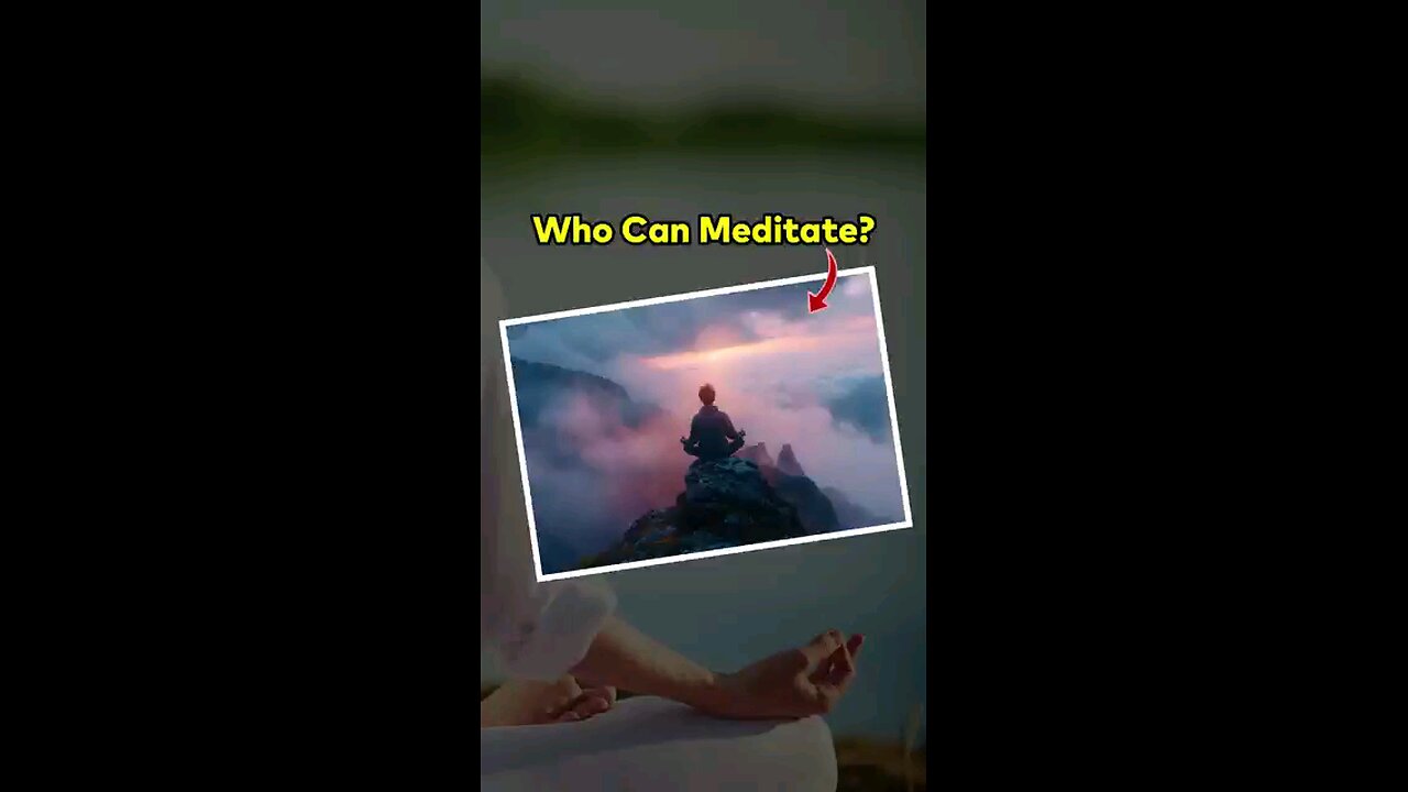 meditation is life lesson for all people