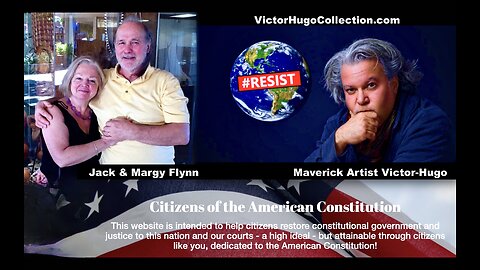 World War 3 Zionist Control Of USA Corrupts Constitution Due Process Law Jack Margy Flynn VictorHugo