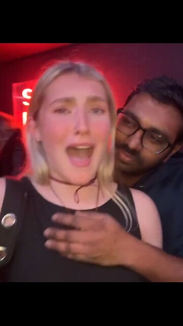Immigrant in UK club gropes woman from behind, sexual harassment caught on camera