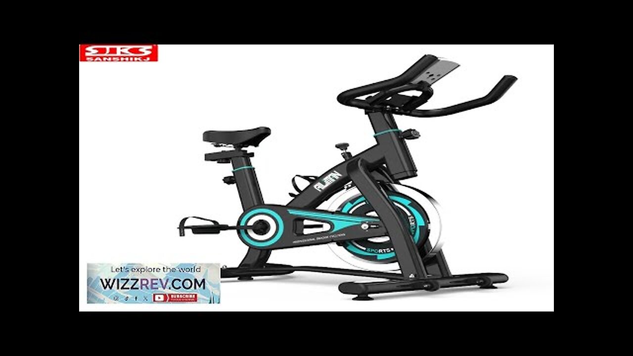 Indoor Fitness Spinning Bike with Bluetooth Smart App Home Rehabilitation Training Review