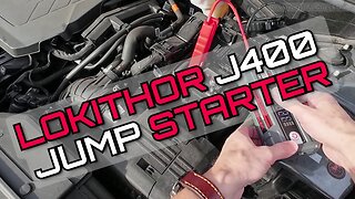 LOKITHOR J400 2000A Small 12V Jump Starter for Gas and Diesel Engines Unboxing, Review and Tutorial