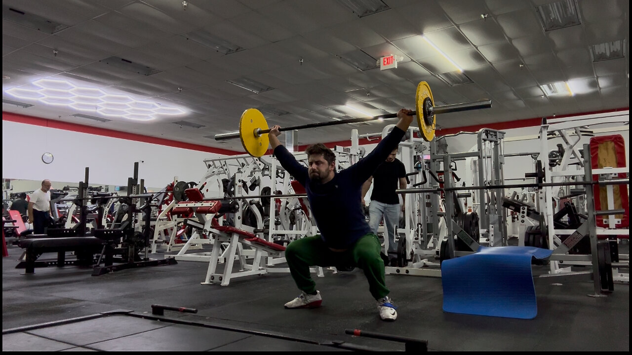 Snatch Double 55KG/121LBs