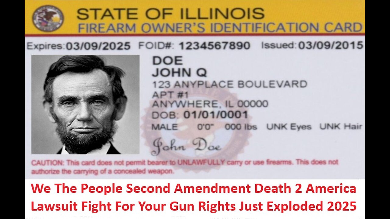 We The People Second Amendment Lawsuit Fight For Your Gun Rights Just Exploded 2025