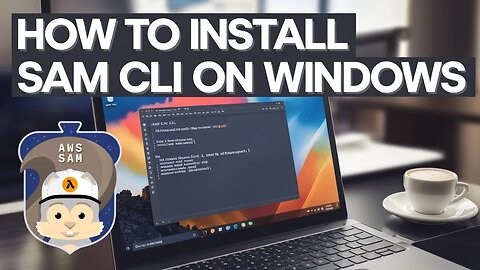 How to Install AWS SAM CLI on Windows 11 | Fix " 'aws' is not recognized" Issue