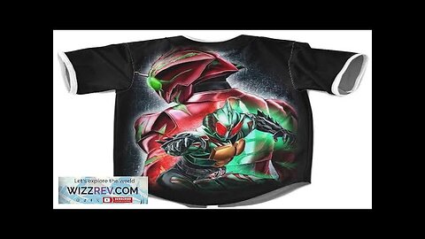 Kamen Rider Omega Under The Rain Art Cool Baseball Jersey Review