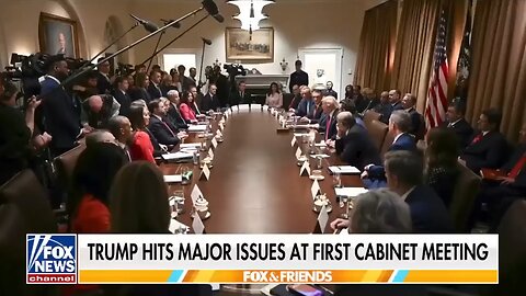 Trump Cabinet members react to first meeting: 'Trump understands THIS is key'