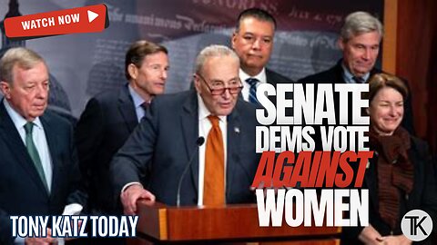 Senate Democrats Vote Against Women