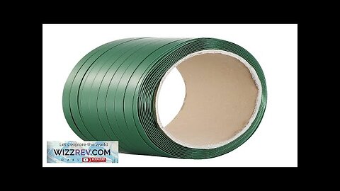 VEVOR Packaging Polyester PET Strapping Roll 0.63" x 0.03" x 1000' Banding Review