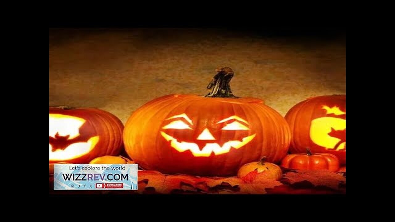 Giant Cartoon Halloween pumpkin Resin Fiberglass Sculpture Art Foam eve Part Decor Review