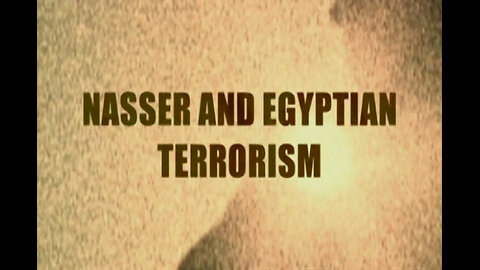 NASSAR AND EGYPTIAN TERRORISM - International Terrorism: The Global War on Terror