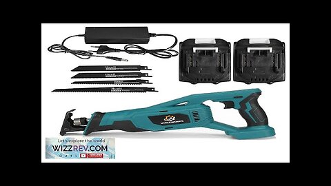 VIOLEWORKS 288VF 18V Cordless Reciprocating Saw 4 Blades Woodworking Cutting Tool W/ Review