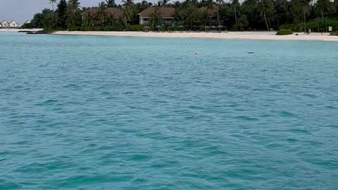 View at the Capital of Maldives 🇲🇻 and including the island.