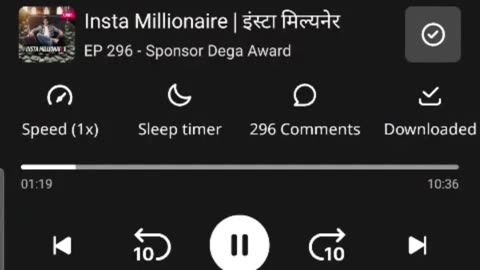 INSTA MILLIONAIRE EPISODE 292 TO 330