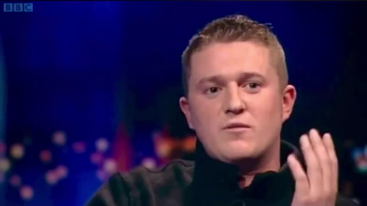 2010, How much courage did it take for a very young Tommy Robinson to go to a BBC studio and...