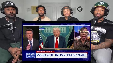 News Anchor DESTROYS WOKE Hustler Screaming Trump’s DEI Move Attacks Black People!