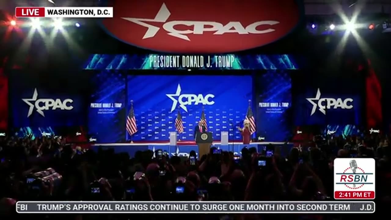 FULL SPEECH: President Donald J. Trump Headlines CPAC 2025 - 2/22/25