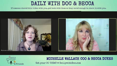 We Revisit ~Michelle Wallach: Beauty from the inside out & outside in - DWD 11/9/23