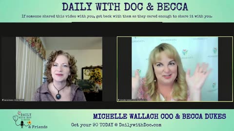 We Revisit ~Michelle Wallach: Beauty from the inside out & outside in - DWD 11/9/23