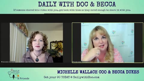 We Revisit ~Michelle Wallach: Beauty from the inside out & outside in - DWD 11/9/23