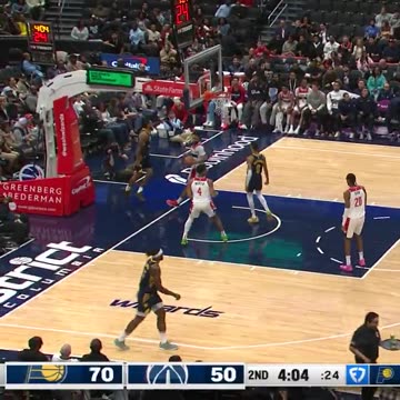 NBA - HALIBURTON TO TOPPIN FROM HALFCOURT 💥💥