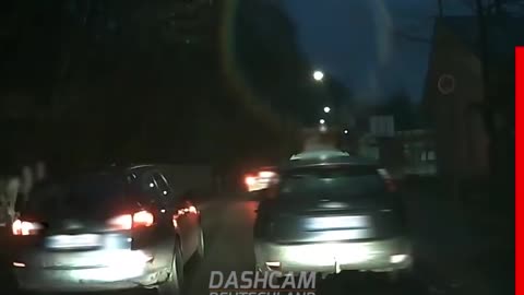 Car Crash on Autobahn (Highway) - Dash Cam Germany