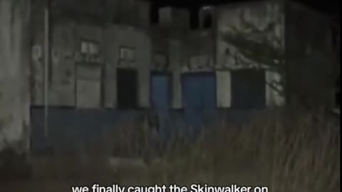 ضهور المخلوق الاسطوري skinwalker