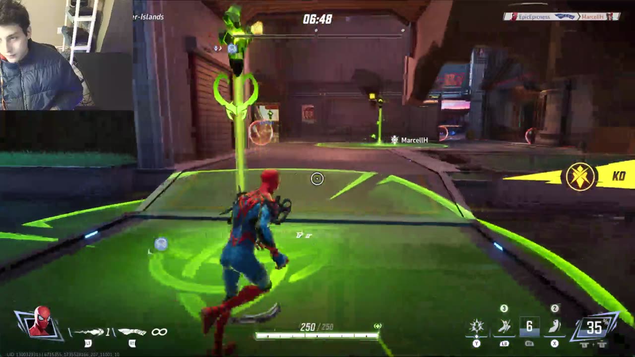 Marvel Rivals Online Match #34 On The PC With Live Commentary While Playing As Spider-Man