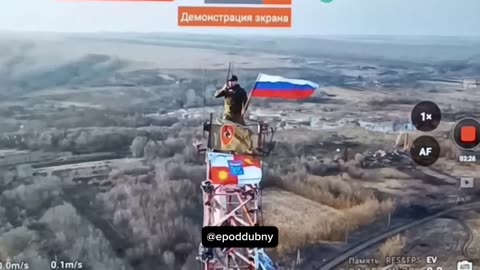 RFAF soldiers have raised the Russian flag over Kursk's Malaya Loknya!