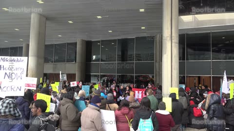 Dear City Council: Fund Our City - Toronto Budget Rally - City Hall