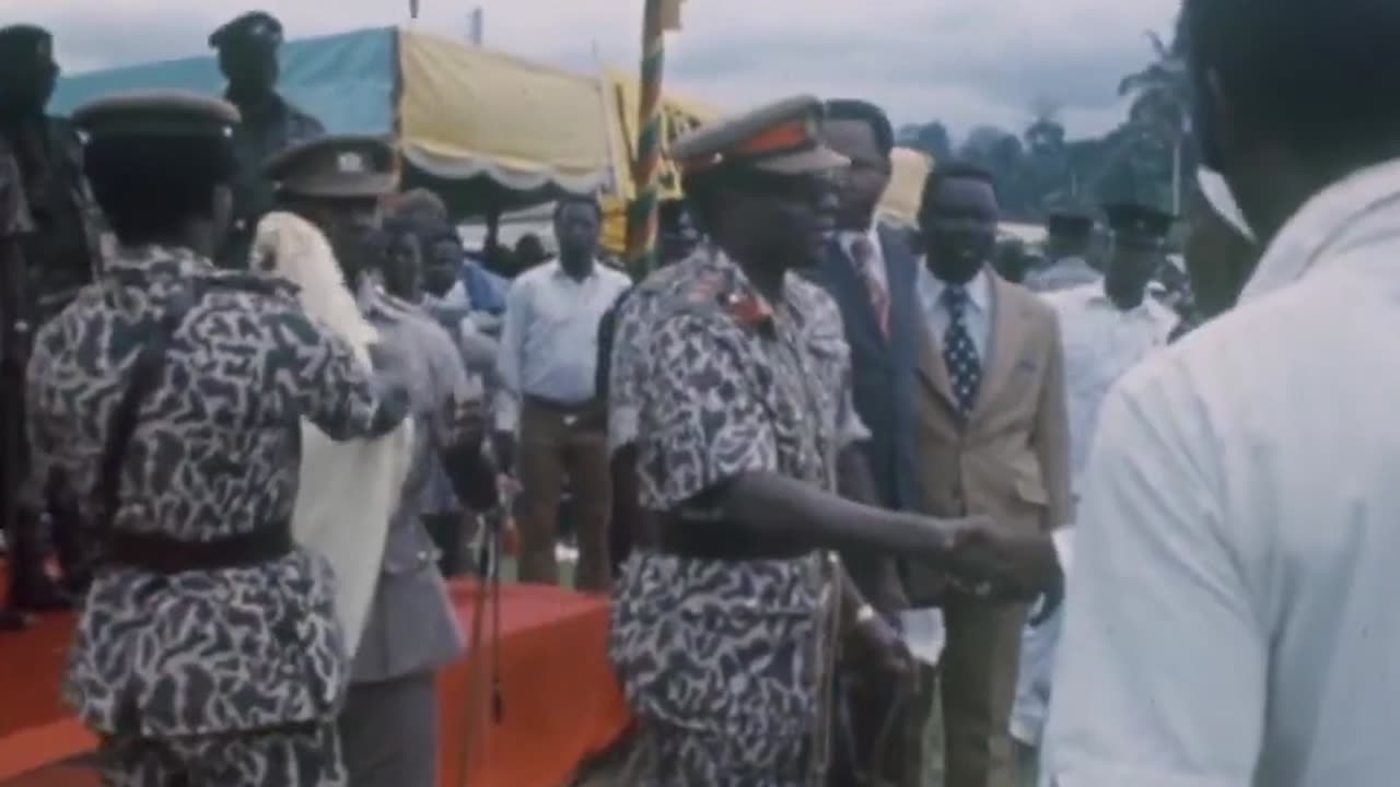 Ghana Head Of State Colonel Ignatius Acheampong At The Odwira Festival | October 1974