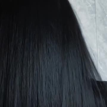 Long silky smooth hairs