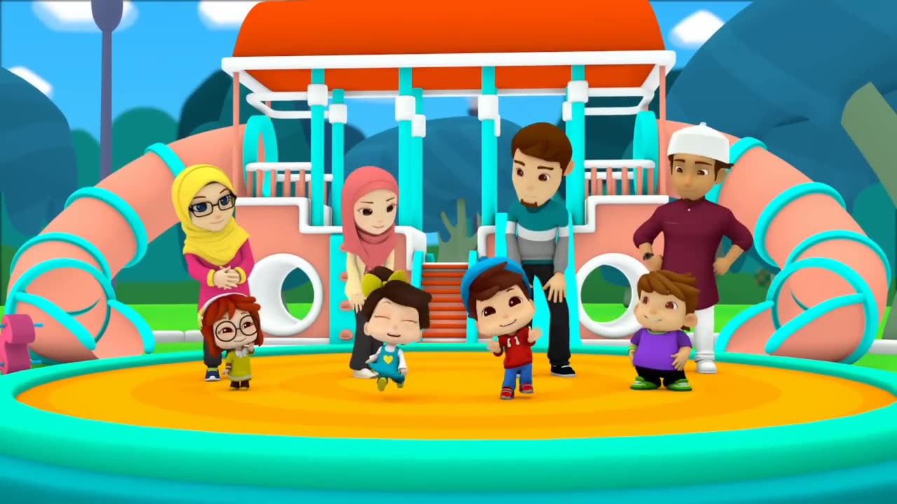 Alhamdulillah, Bismillah, InshaAllah | Islamic Series & Songs For Kids | Omar & Hana English