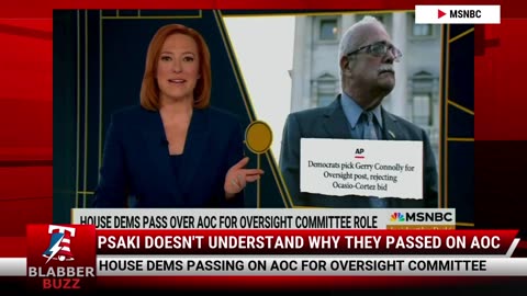 Psaki Doesn't Understand Why They Passed On AOC