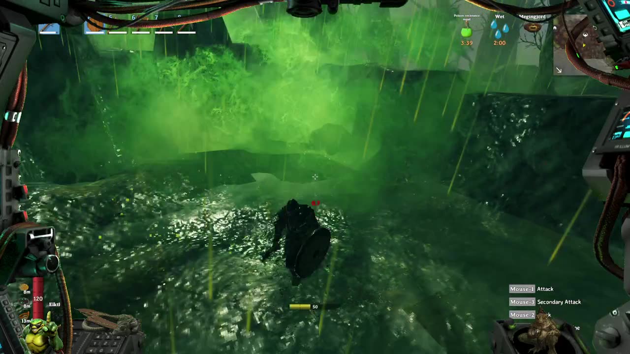 VALHEIM (Defeating BONEMASS - Third Boss - The Cheesy Way - Character BelchermanTWO)