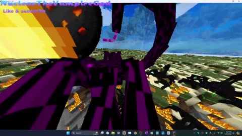 Minecraft mob battle overlord scorpion vs bowser