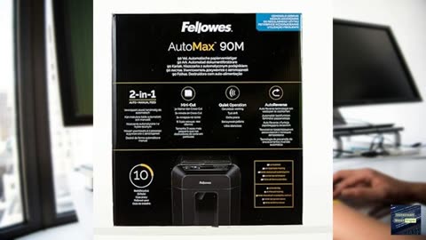 FELLOWES AutoMax 90M Auto Feed Shredder