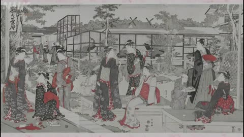 浮世絵EDO-LIFE 「江戸時代に カフェ×動物園! 豊国“しか茶屋”」