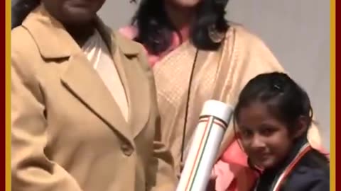 President Droupadi Murmu Confers Pradhan Mantri Rashtriya Bal Puraskar To Students (1080p)