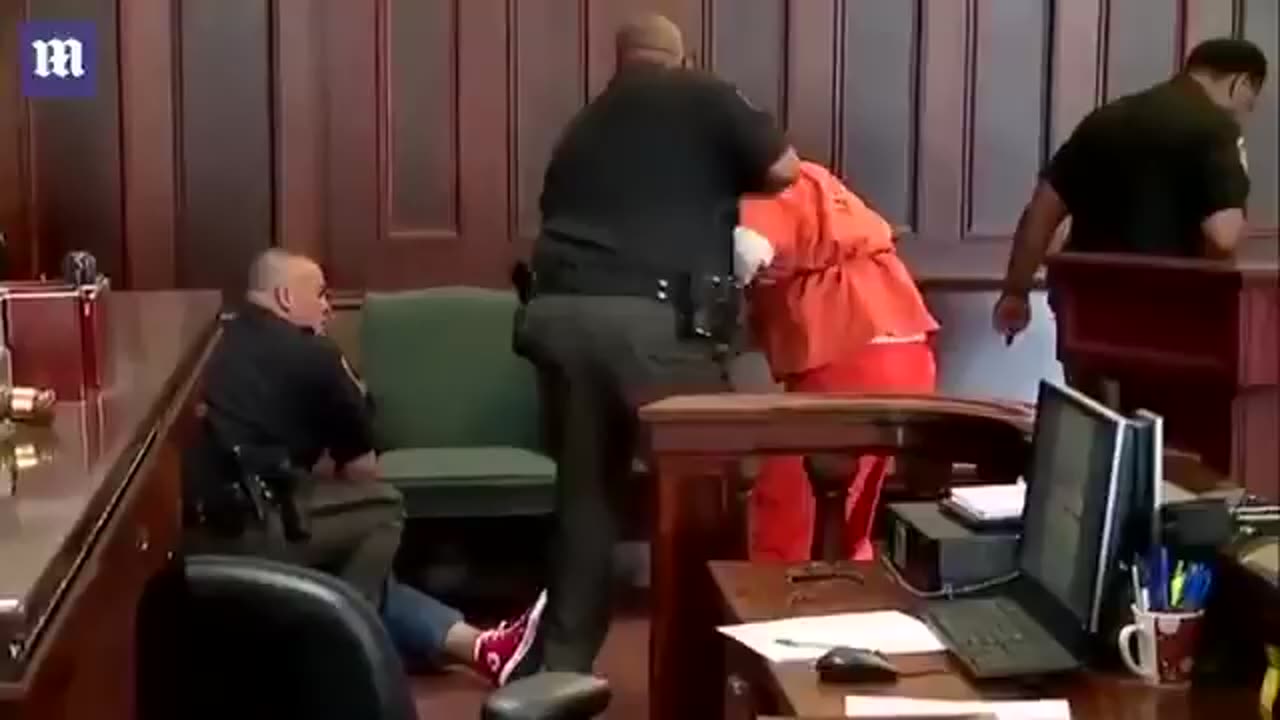 Justice Served? Brothers Jump Mother’s Killer in Courtroom Brawl