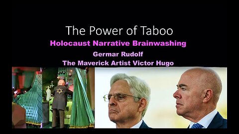 Power Of Taboos Holocaust Encyclopedia Exposes Jewish Problem With Facts Germar Rudolf Victor Hugo