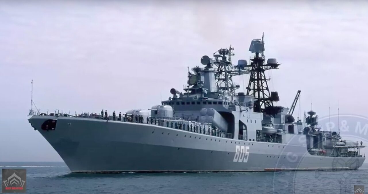 ⚓️🇷🇺 Russian Navy Destroyer Severomorsk Could Become the New Flagship of the Baltic Fleet